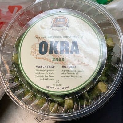 Vacuum Fried Okra