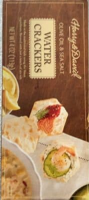 Olive oil & sea salt water crackers