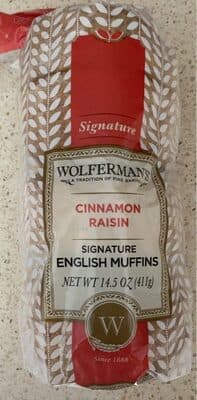 English Muffins, Cinnamon and Raisin