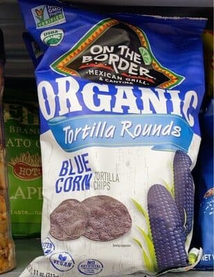 OTB Organic Blue Round Tortilla