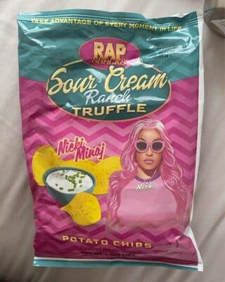 Sour cream ranch truffle potato chips