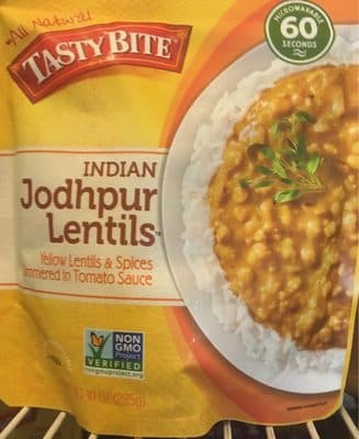 Indian Jodhpur Lentils Yellow Lentils & Spices Simmered in Tomato Sauce