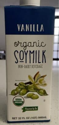 Organic Soy Milk (vainilla)