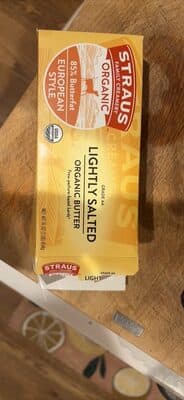 Lightly Salted European Style Butter