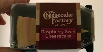 Raspberry Swirl Cheesecake