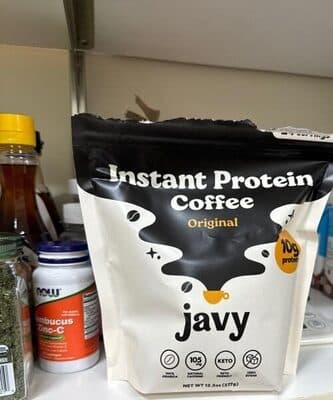 Ja by instant protein coffee