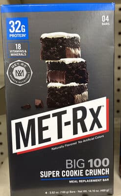 Meal Replacement Bar, Super Cookie Crunch