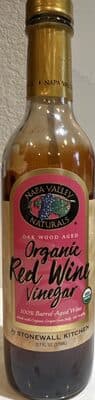 Oak Aged Organic Red Wine Vinegar