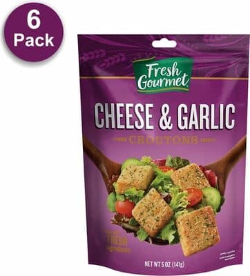 Cheese & Garlic Croutons