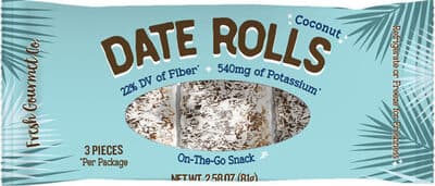 Coconut & Almond Date Rolls