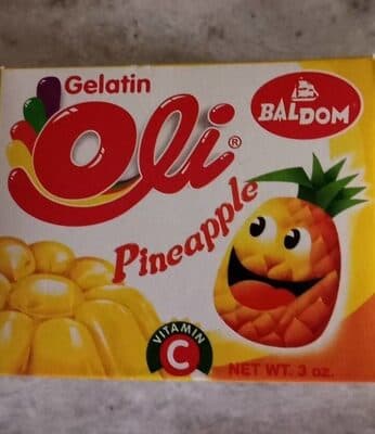 Gelatin Oli Pineapple