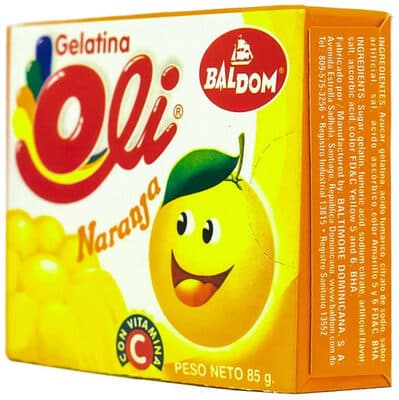 Gelatin, Orange