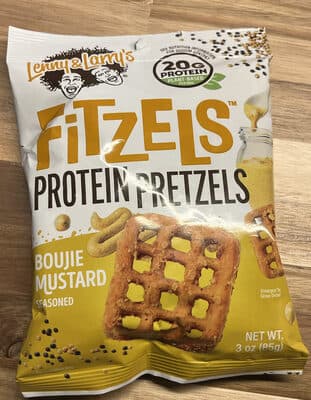 FitZELS Protein Pretzels Boujie Mustard