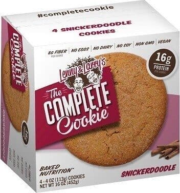 Snickerdoodle Baked Nutrition Cookies