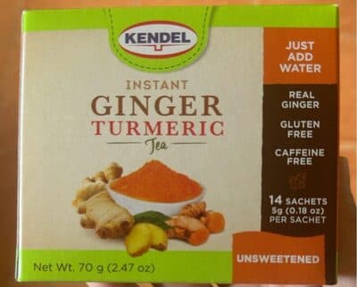 Instant Ginger Turmeric Tea