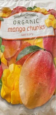 Organic Mango Chunks