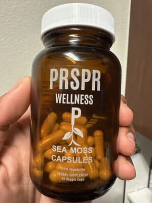 Sea moss capsules