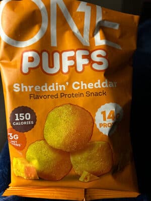 One Puffs Cheesy