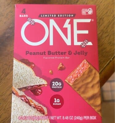 Peanut Butter and Jelly Protein Bar