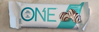 White Chocolate Truffle Flavored Protein Bar