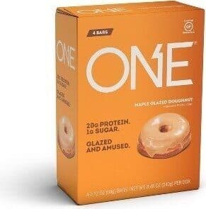 Maple Glazed Doughnut Flavored Protein Bars