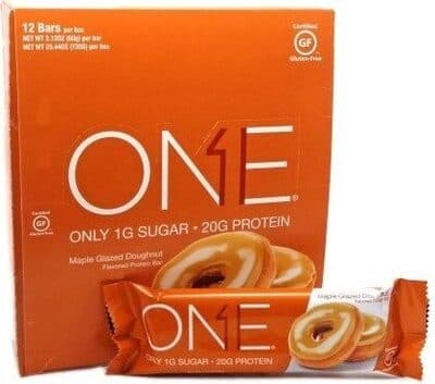 Maple Glazed Doughnut Flavored Protein Bar