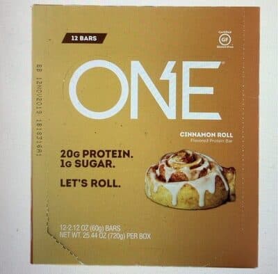 Cinnamon Roll Flavored Protein Bars