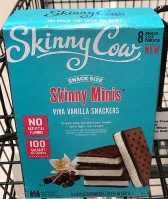 Viva Vanilla Snackers Sandwiches Made With Light Ice Cream