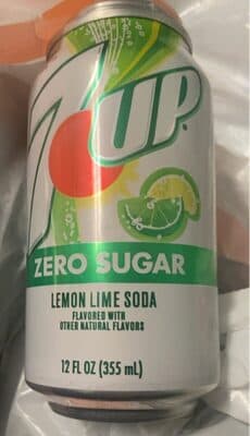 Diet Lemon Lime Flavored Caffeine Free Soda