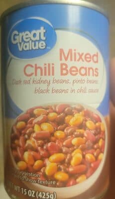 great value mixed chili beans
