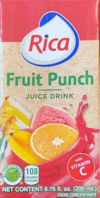Fruit Punch Juice Drink