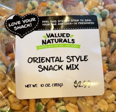 Oriental Style Snack Mix