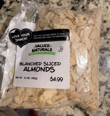Blanched Sliced Almonds