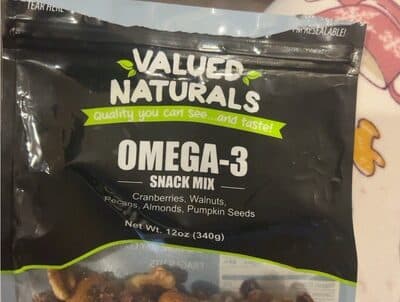 Omega-3 Snack Mix