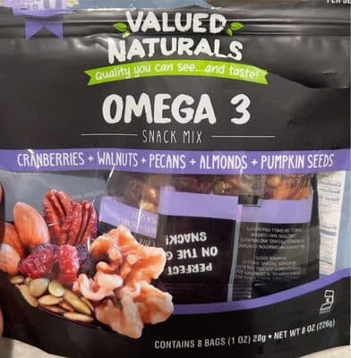 Omega 3 snack mix