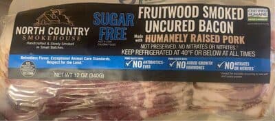Fruitwood Smoked Humanely Raised Sugar Free Uncured Bacon
