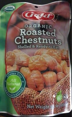 Organic Roasted Chestnuts