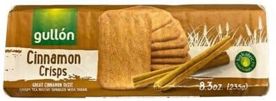 Crispy Tea Biscuits Sprinkled With Sugar, Cinnamon