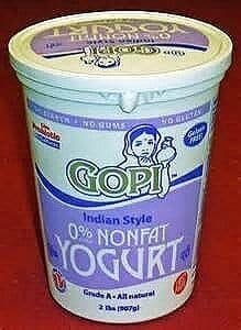 0% FAT YOGURT, INDIAN STYLE