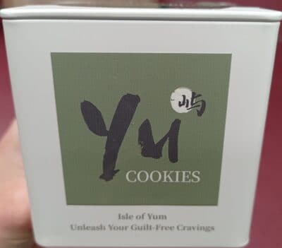 Crunchy choco hazelnut cookies