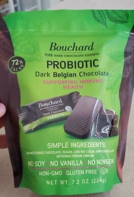 Probiotic Dark Belgian Chocolate