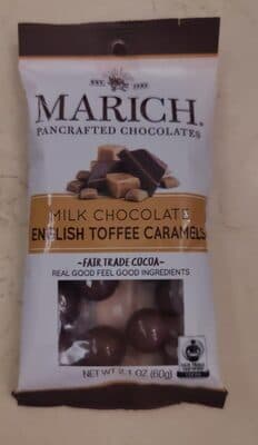 Milk Chocolate English Toffee Caramels