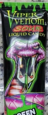 Sour liquid candy