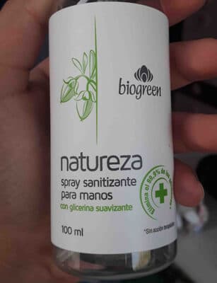 Biogreen Natureza Spray Sanitizante Para Manos