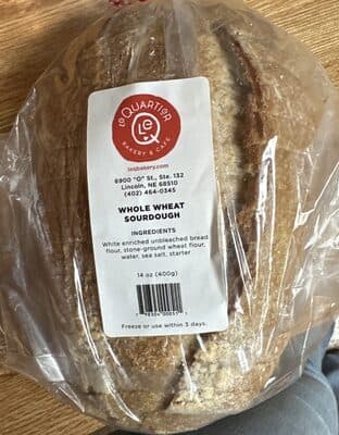 Whole Wheat Sourdough