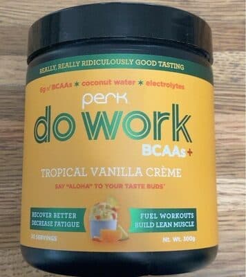 Do Work BCAA Tropical Vanilla Creme