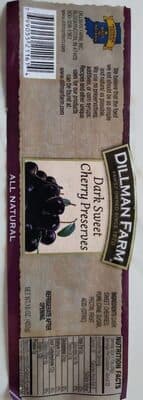 Dark Sweet Cherry Preserves