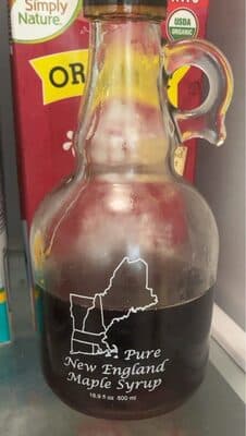 Pure New England Maple Syrup