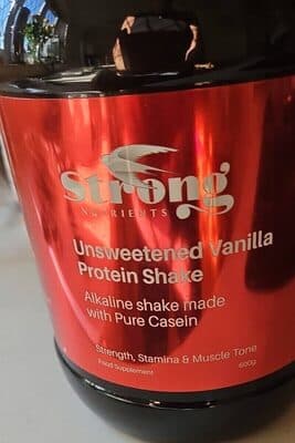 Unsweetened Vanilla Protein Shake