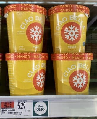 Sorbetto, Mango